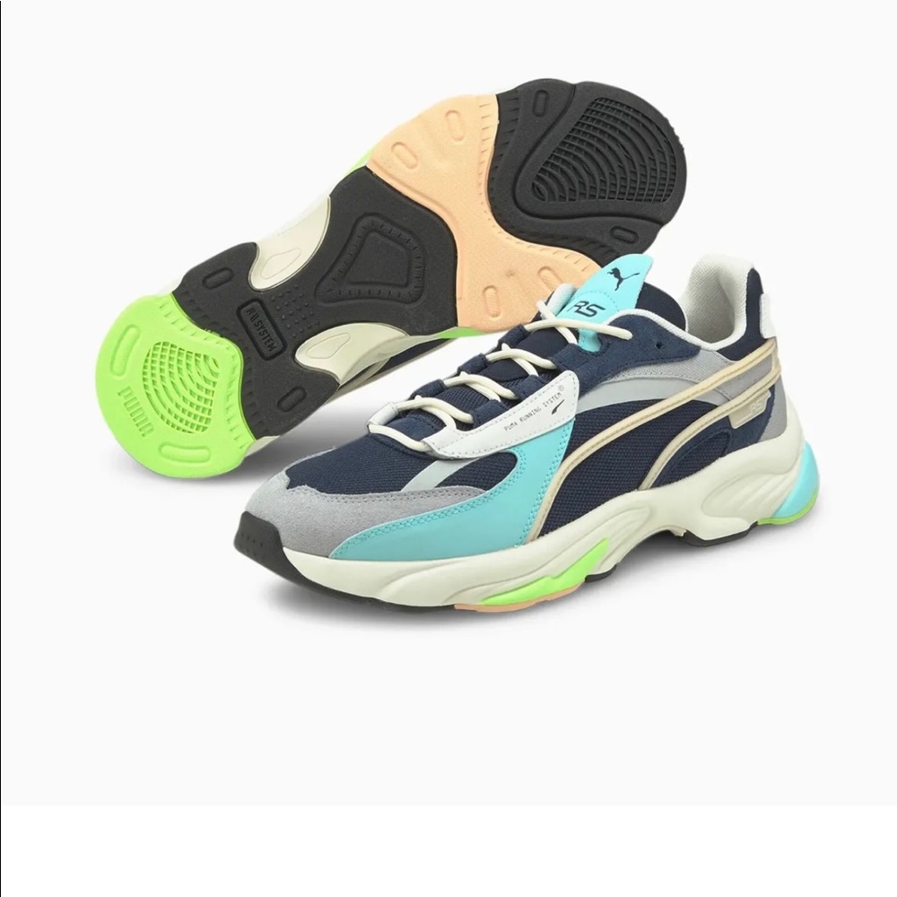 Men's RS-Connect Dust Puma Sneakers Very Nice!!

Color: Glacial Blue/Peacoat